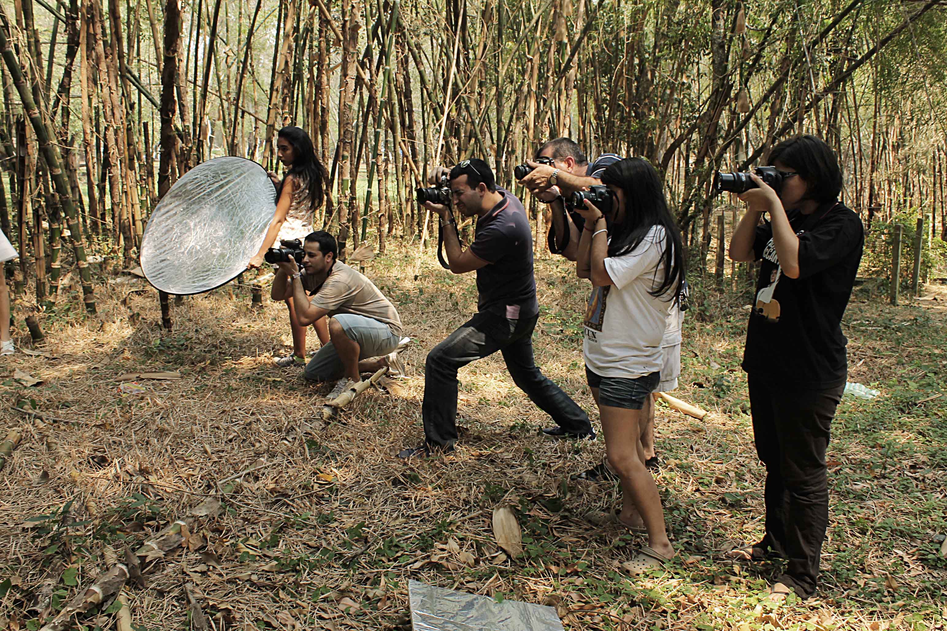 Fotografías en el Botánico