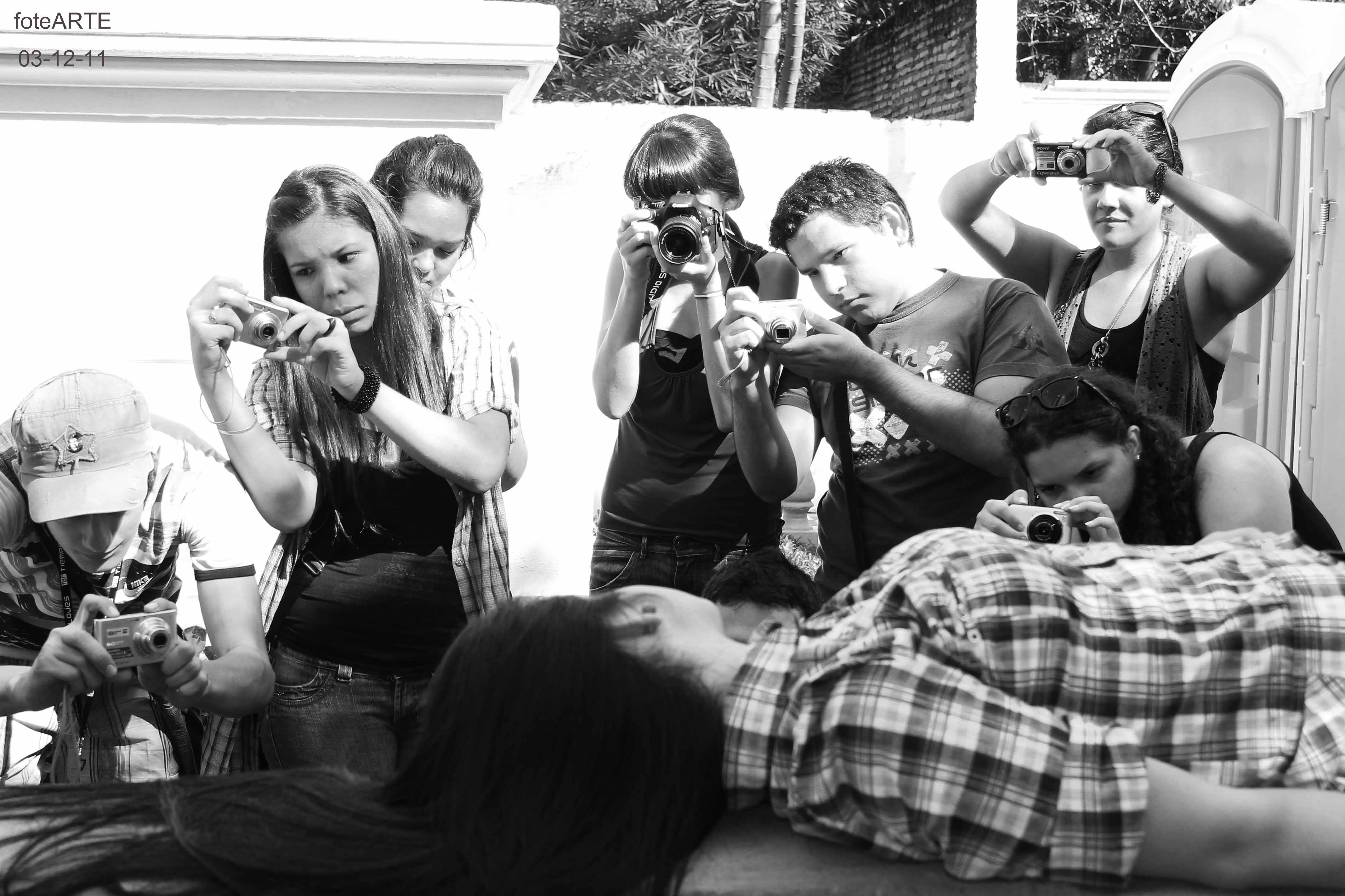 Práctica con modelo acostada